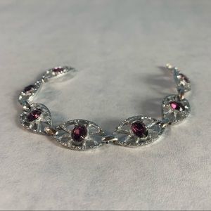 Women’s Bracelet Purple and Silver